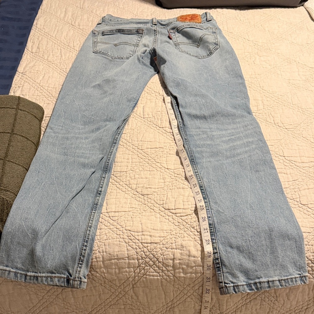 Levi's Men's Light Blue Skinny Jeans